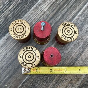 12 gauge shot gun shell knobs